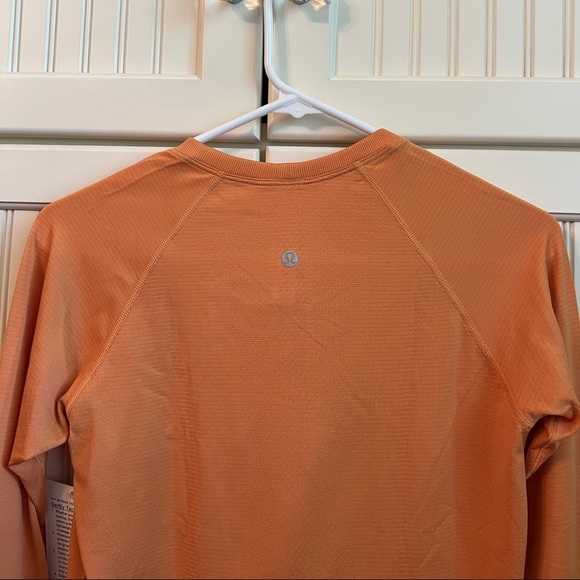 NWT - Lululemon - Women's Swiftly Tech LS 2.0 - Monarch Orange - Sizes: 8 & 10 - Picture 5 of 14